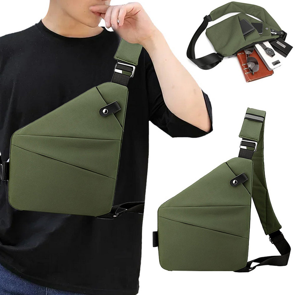 Anti-Theft Sling Bag Right Shoulder Bag