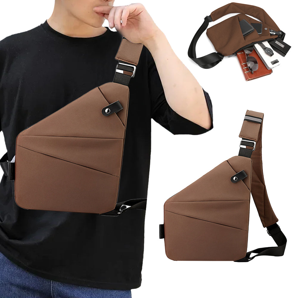 Anti-Theft Sling Bag Right Shoulder Bag