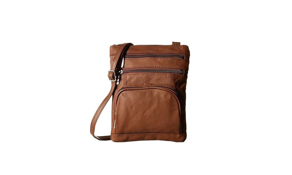 Soft Genuine Leather Crossbody Bag