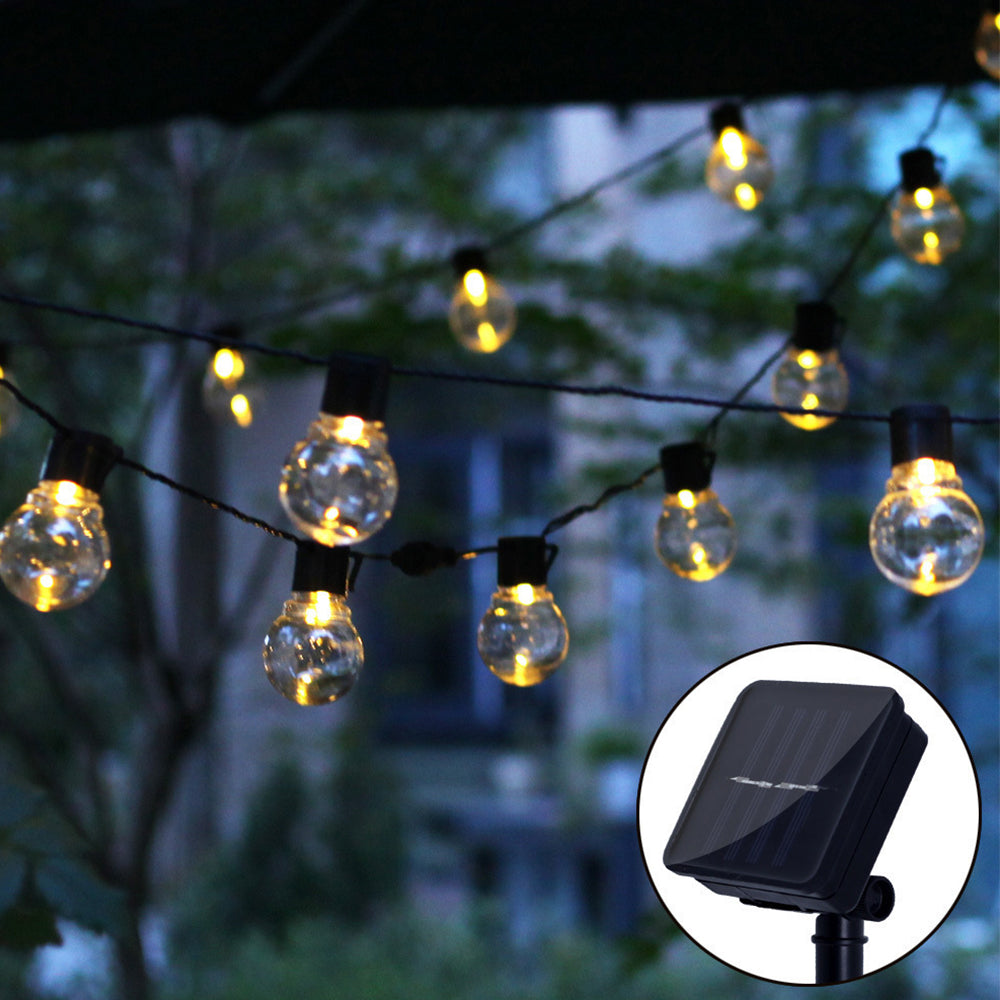 Retro Solar String Lights