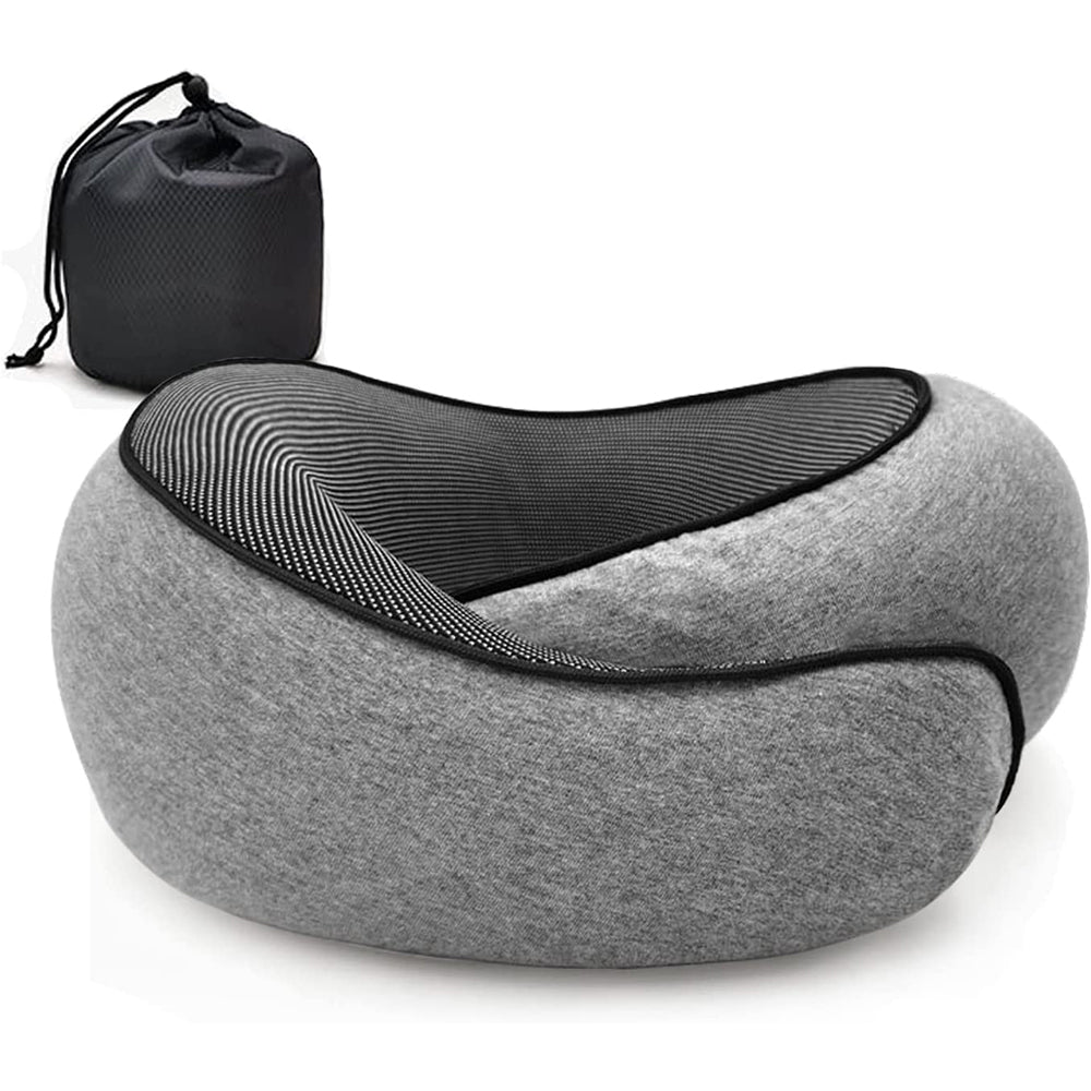 Adjustable Travel Memory Foam Neck Pillow