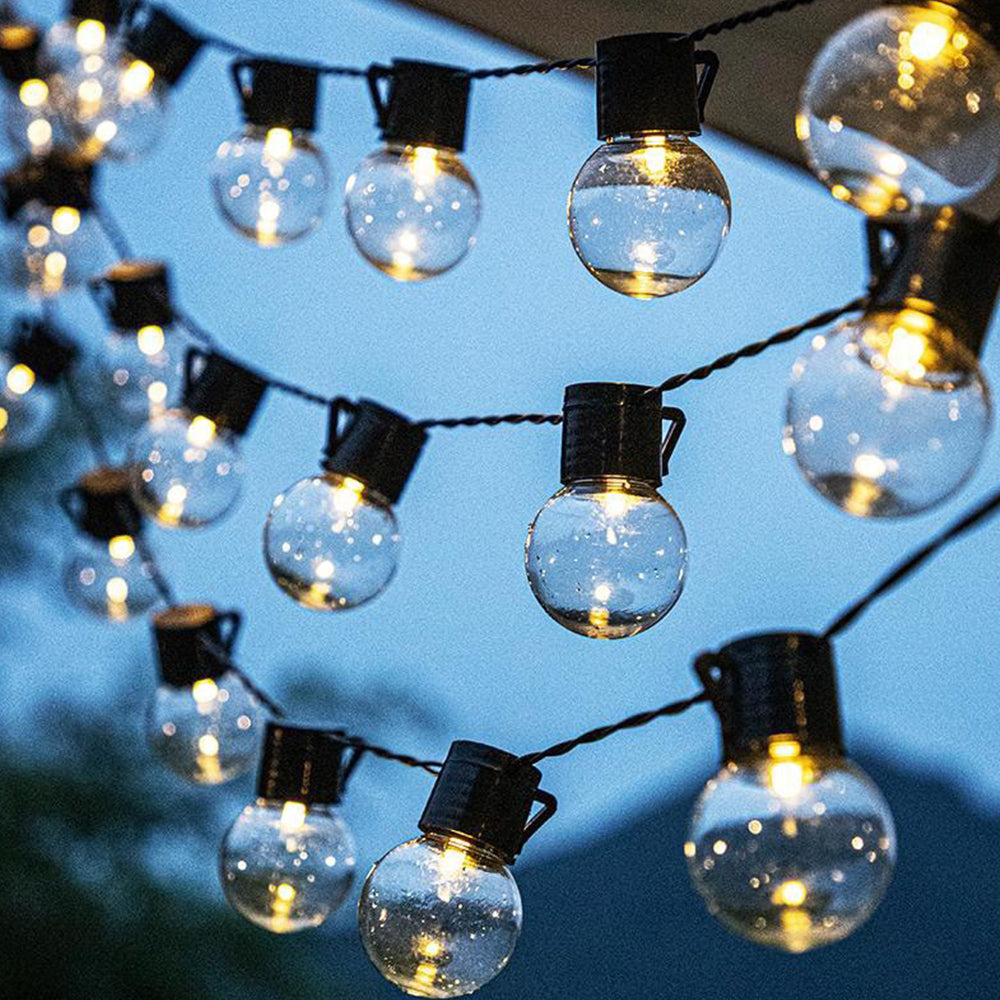 Retro Solar String Lights