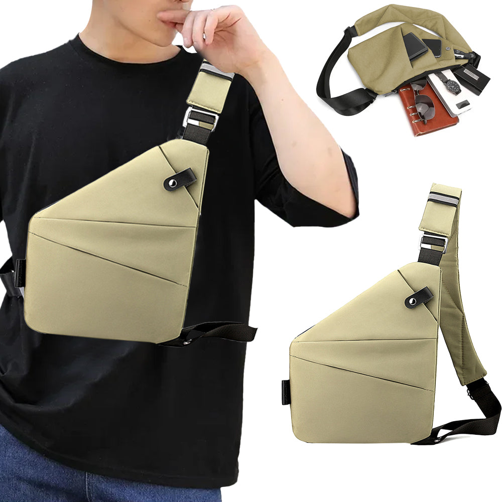 Anti-Theft Sling Bag Right Shoulder Bag