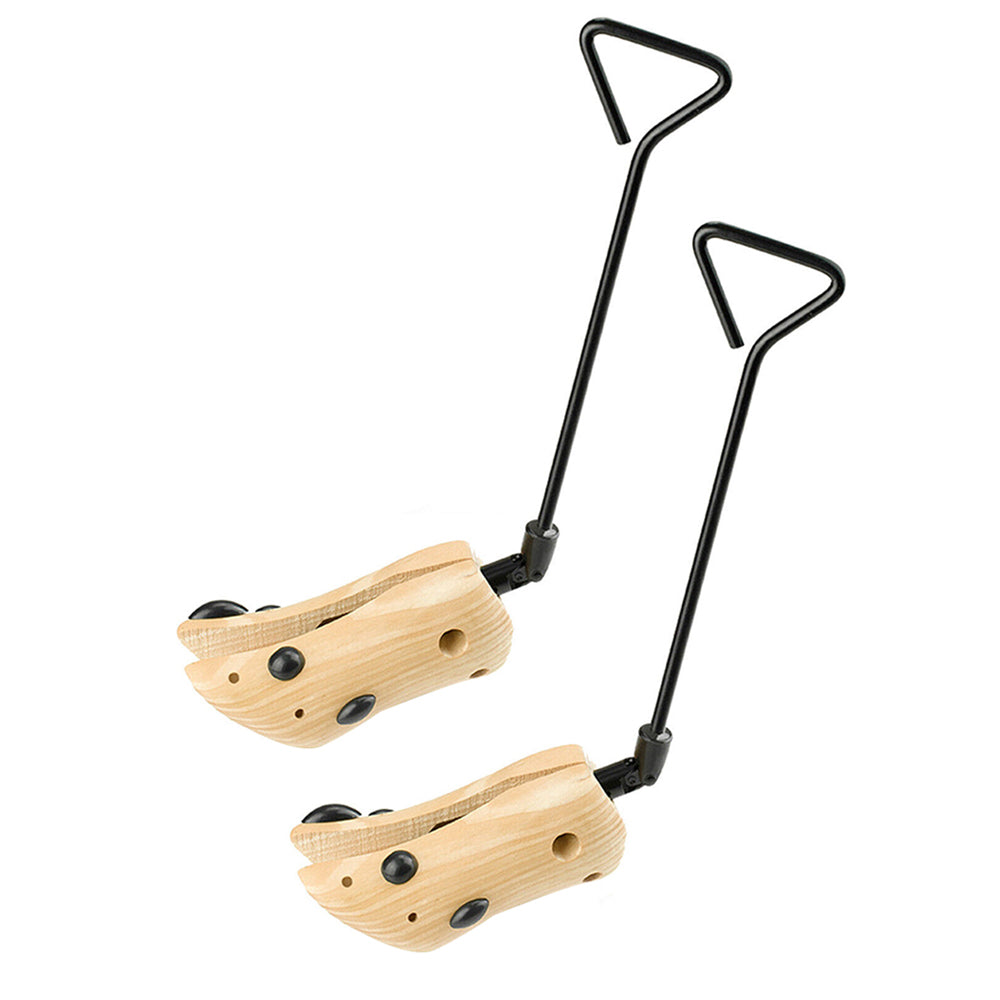 1 Pair Adjustable Boots Shoes Stretcher Tree Shaper Pine Wood Support Expander S