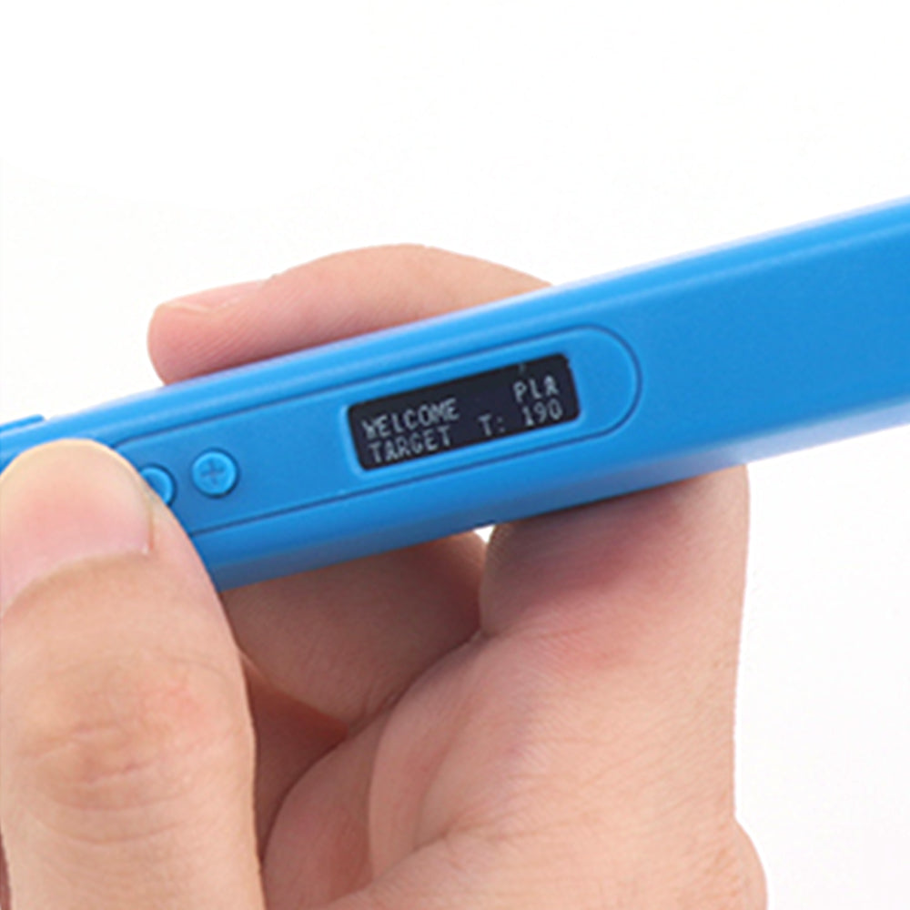 3D Printing Pen with OLED Display and PLA Filament