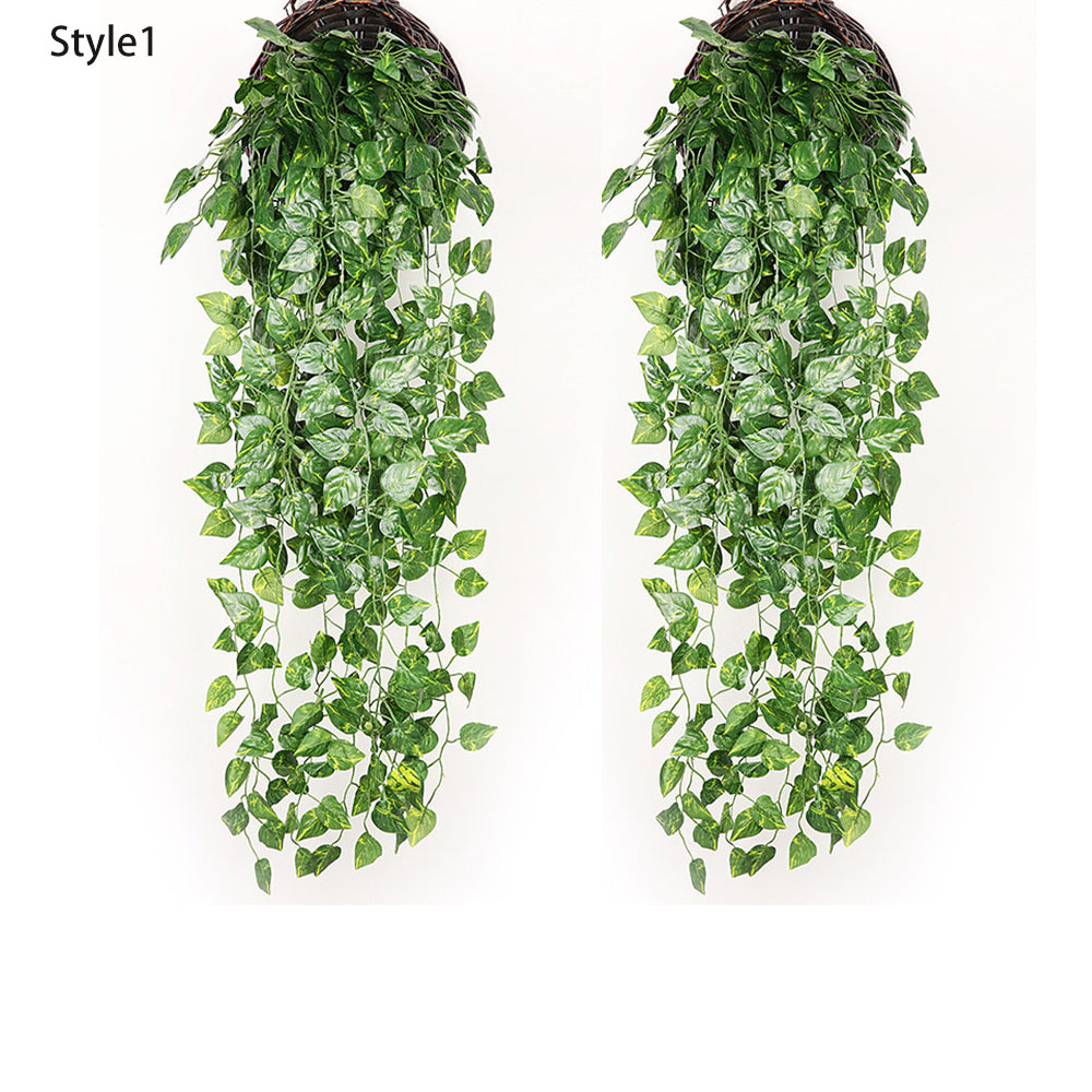 4Pcs Artificial Plants Ivy Vine Hanging Leaf Garland