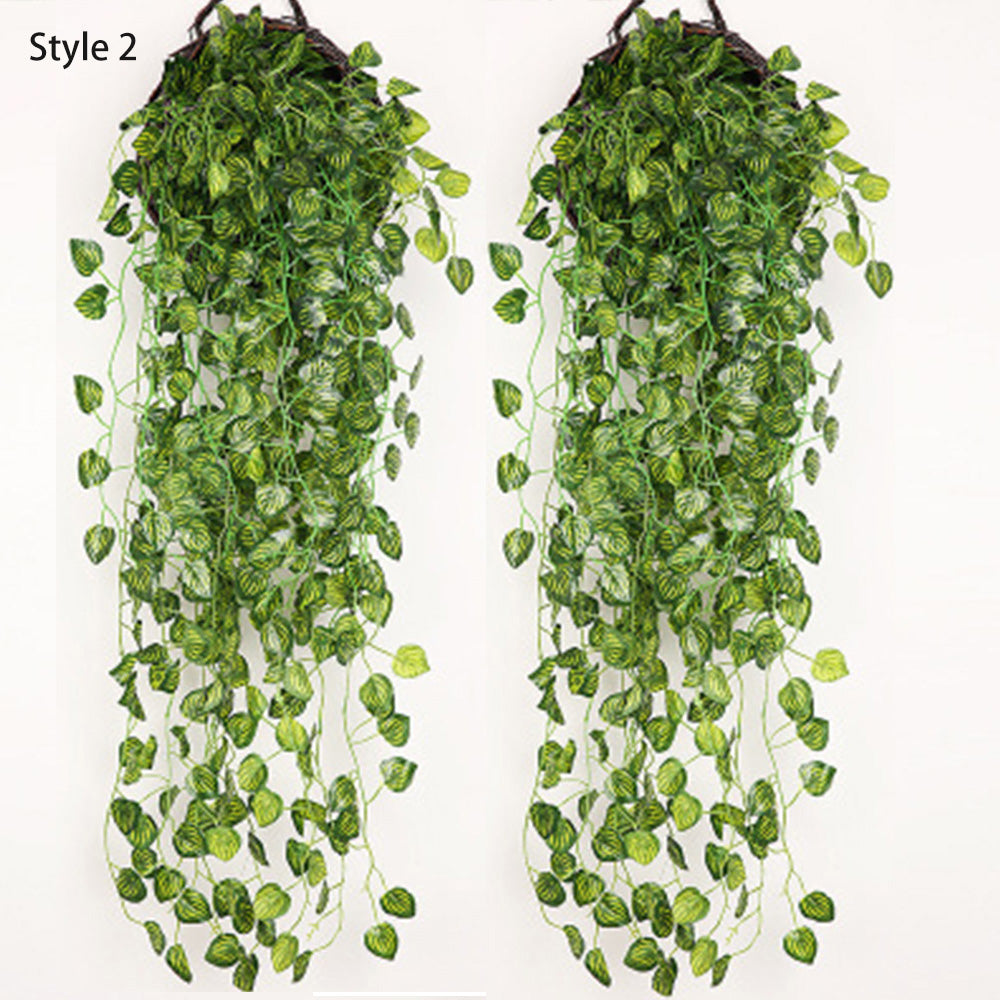 4Pcs Artificial Plants Ivy Vine Hanging Leaf Garland