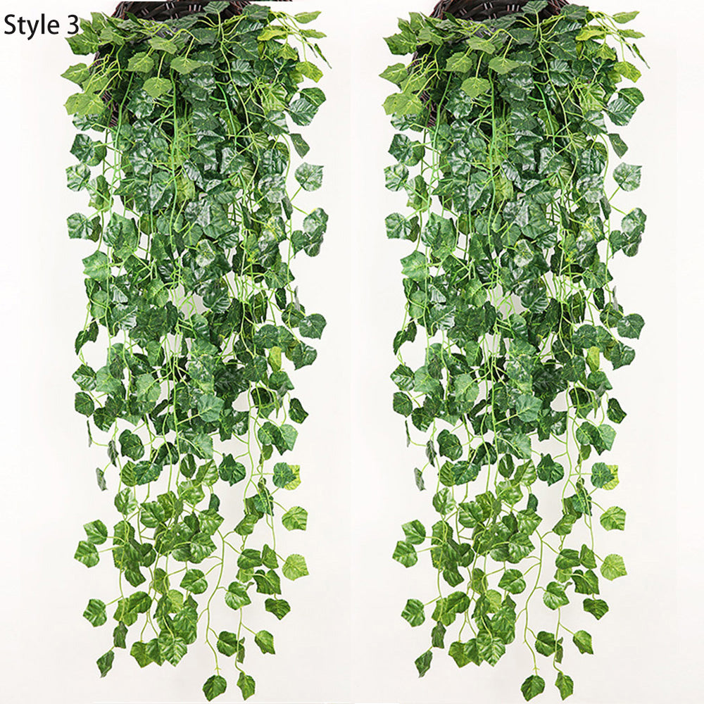 4Pcs Artificial Plants Ivy Vine Hanging Leaf Garland