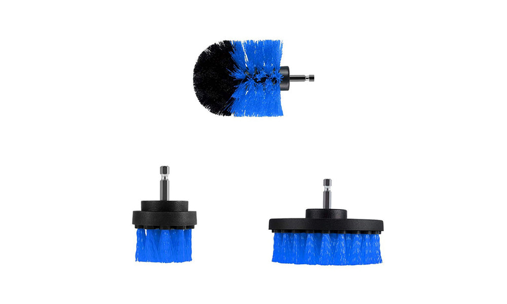 3PCS Universal Drill Power Heavy Duty Brush Cleaning Set