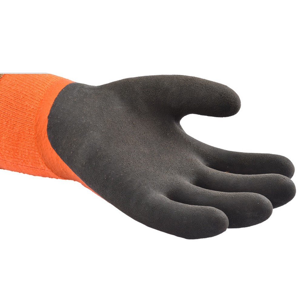 1 Pair of Thermal Winter Work Gloves Water-resistant Warm Gloves - XL