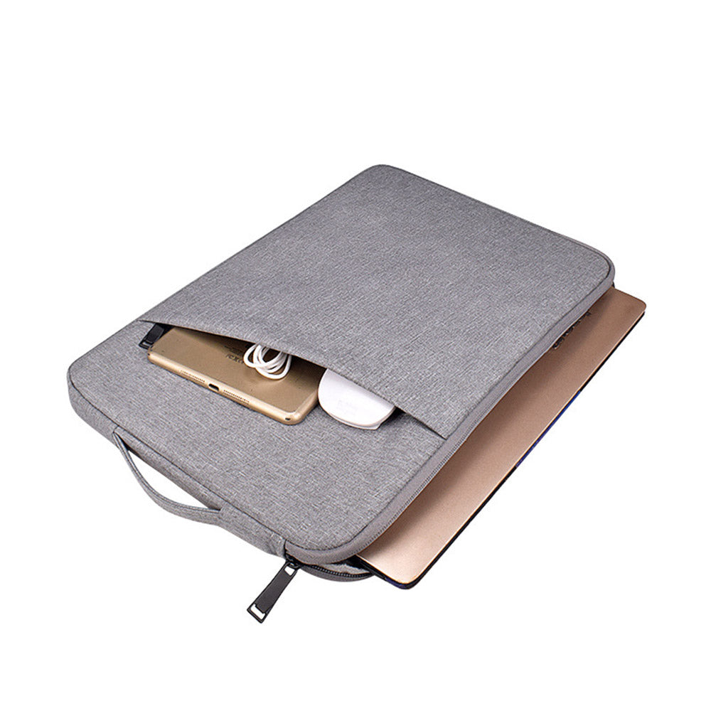 14.1 Inchs  Accessories Laptop Case Bag-Light grey