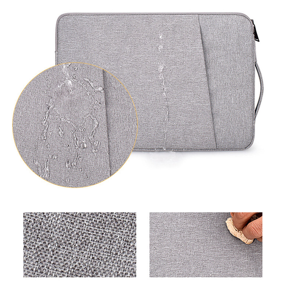 14.1 Inchs  Accessories Laptop Case Bag-Light grey