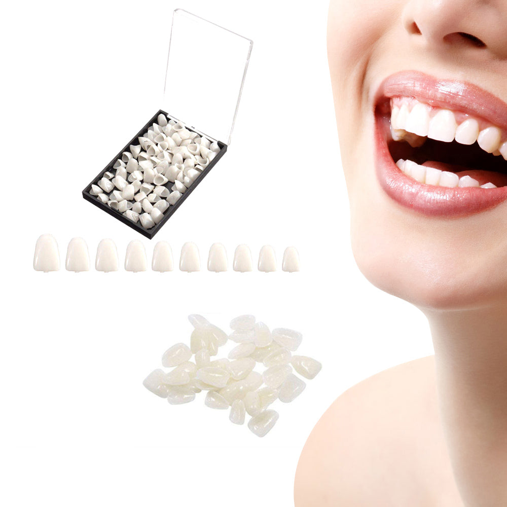 1 Box Dental Temporary Teeth Crown Veneers Kit for Anterior Front Teeth