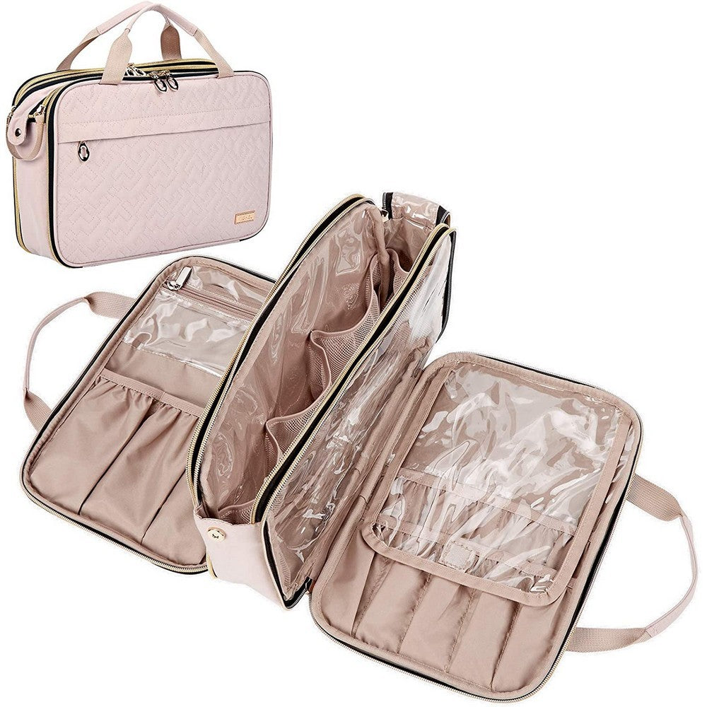 Travel Toiletry Bag Cosmetic Bag Makeup Bag Toiletry Case Pink