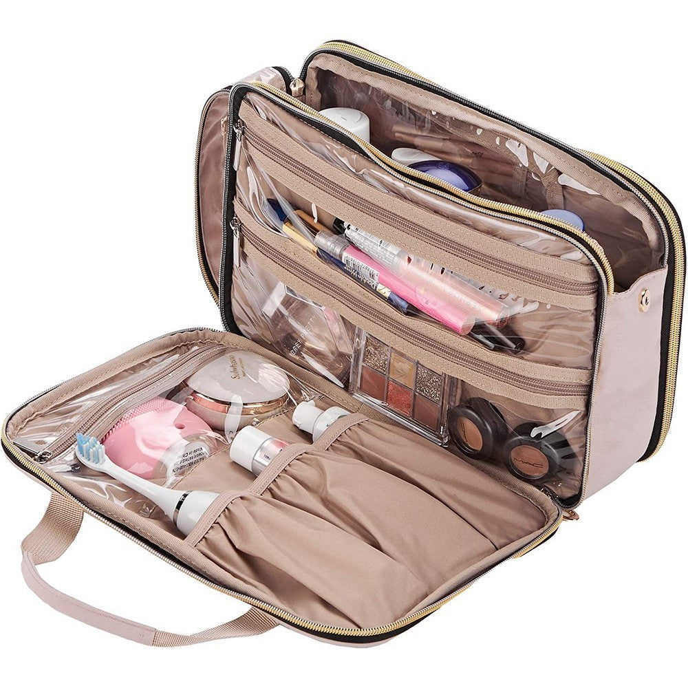 Travel Toiletry Bag Cosmetic Bag Makeup Bag Toiletry Case Pink