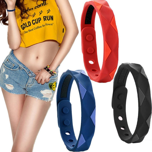 3Pcs FDA Certificated Negative Ions Wristband Anti Static Sport Bracelet