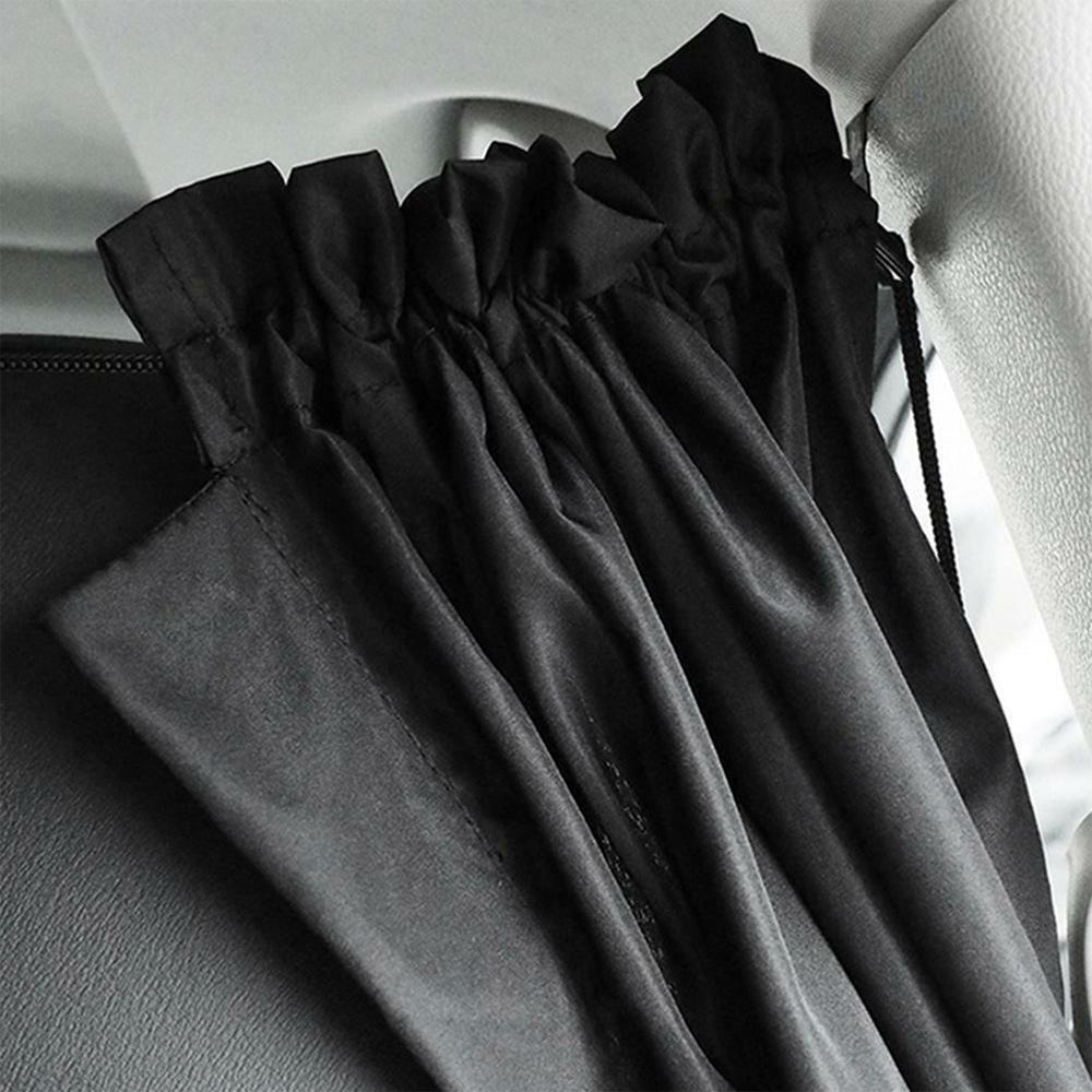 1 Pair Car Sun Shade Curtains Taxi Partition Privacy Curtain Auto Car Accessories