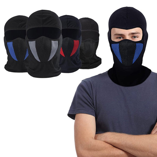 4Pcs Winter Full Face Covers Balaclava Windproof Ski Masks Cycling Face Masks