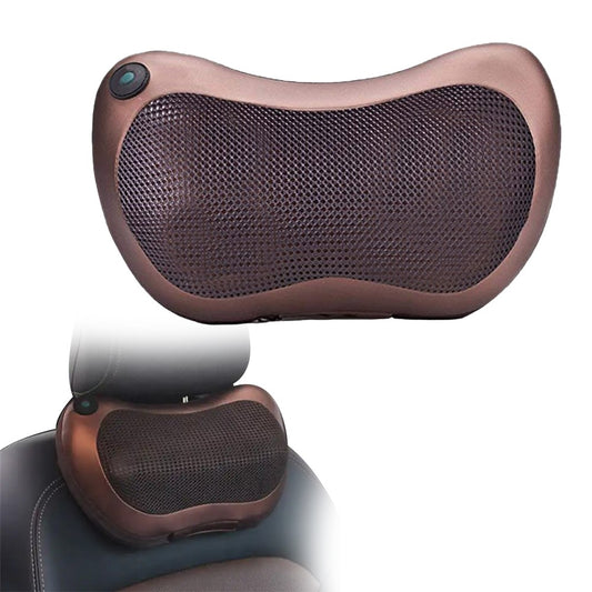 8 Heads Electric Car Neck Massager Multifunctional Waist Massage Pillow