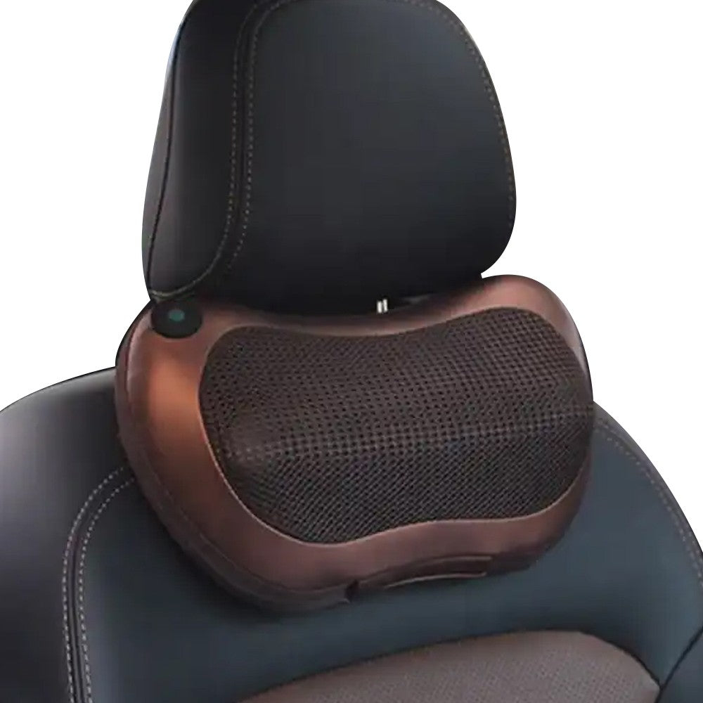 8 Heads Electric Car Neck Massager Multifunctional Waist Massage Pillow