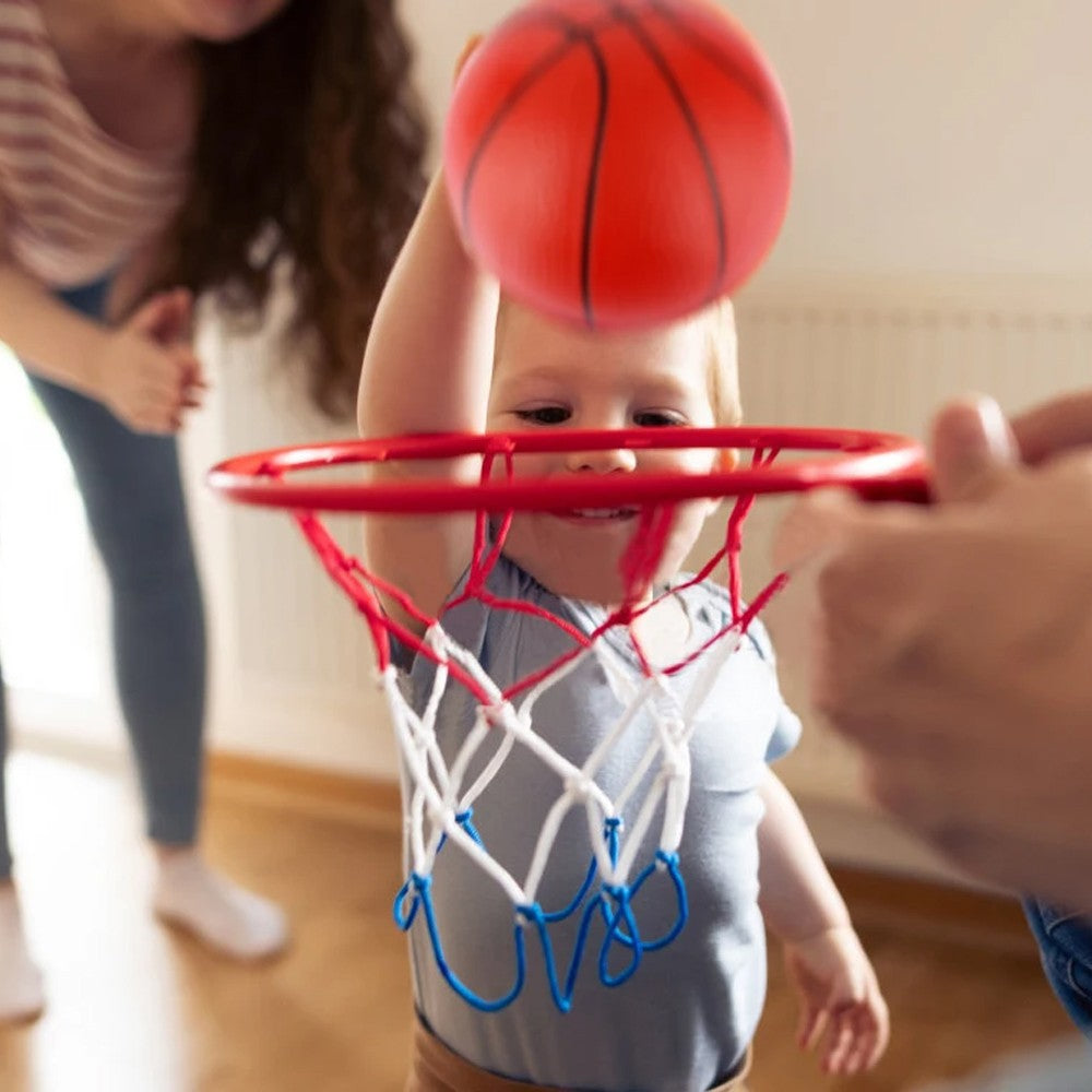 1.2M Kids Adjustable Basketball Hoop Stand Set Portable Basketball Net