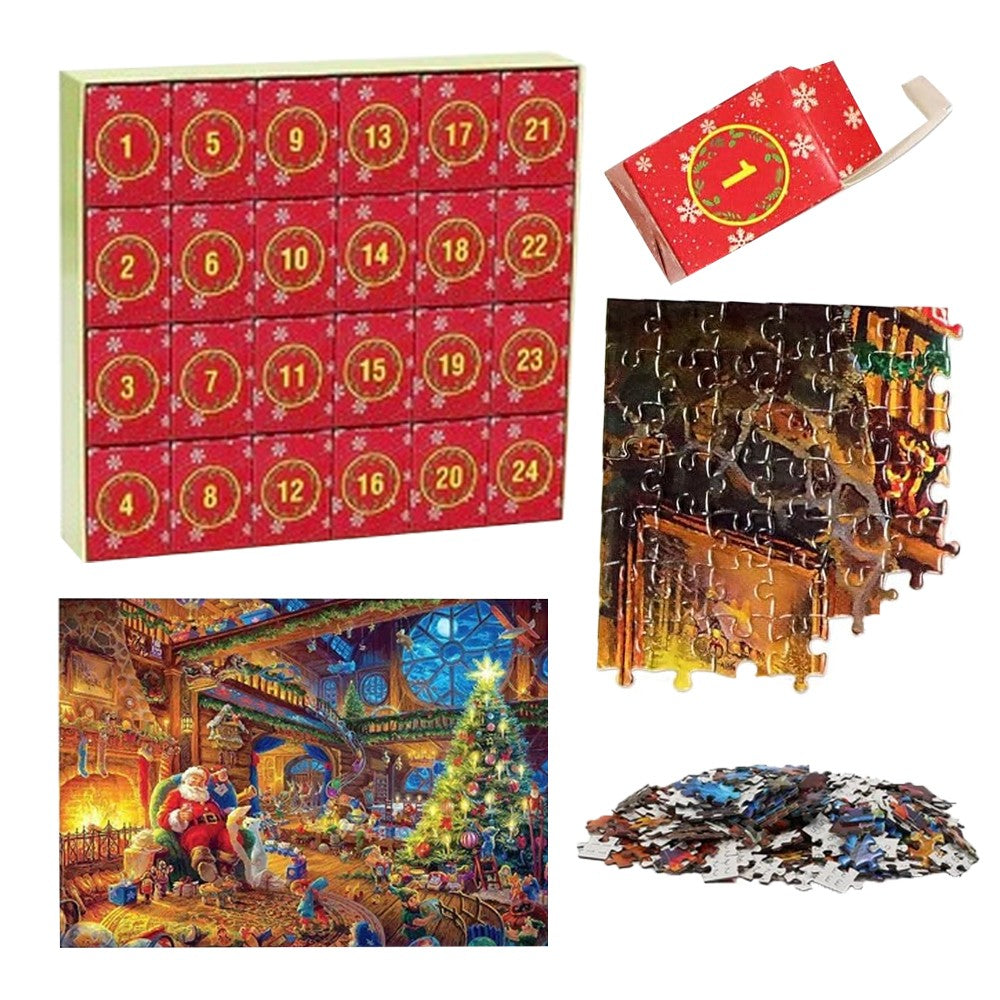 Christmas Advent Calendar Jigsaw Puzzles