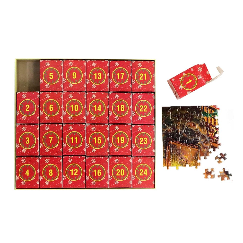 Christmas Advent Calendar Jigsaw Puzzles