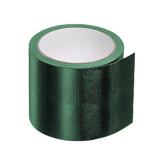 1 Roll of Glass Fiber Tarpaulin Repair Tape Adhesive Rain Cloth Patches - Green