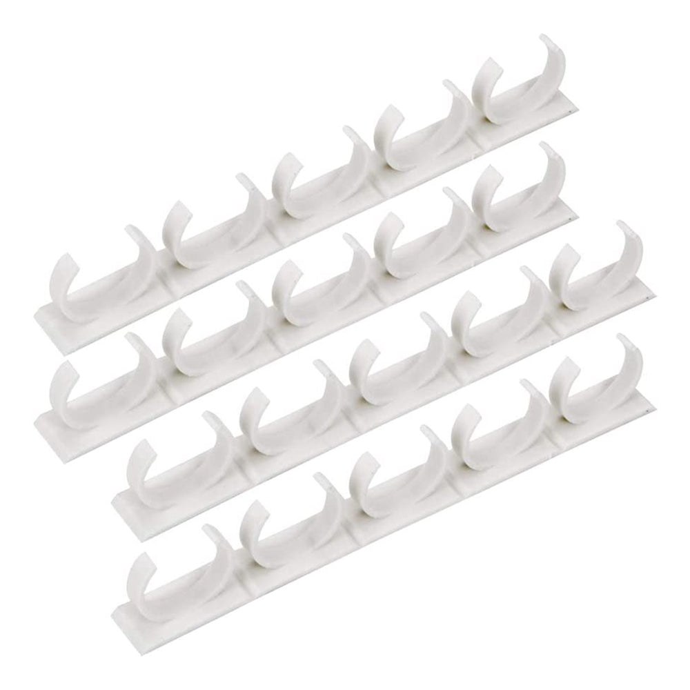 8 X Spice Storage Racks Self Adhesive Kitchen Spice Rack Spice Jars Racks for 40 Spice Jars