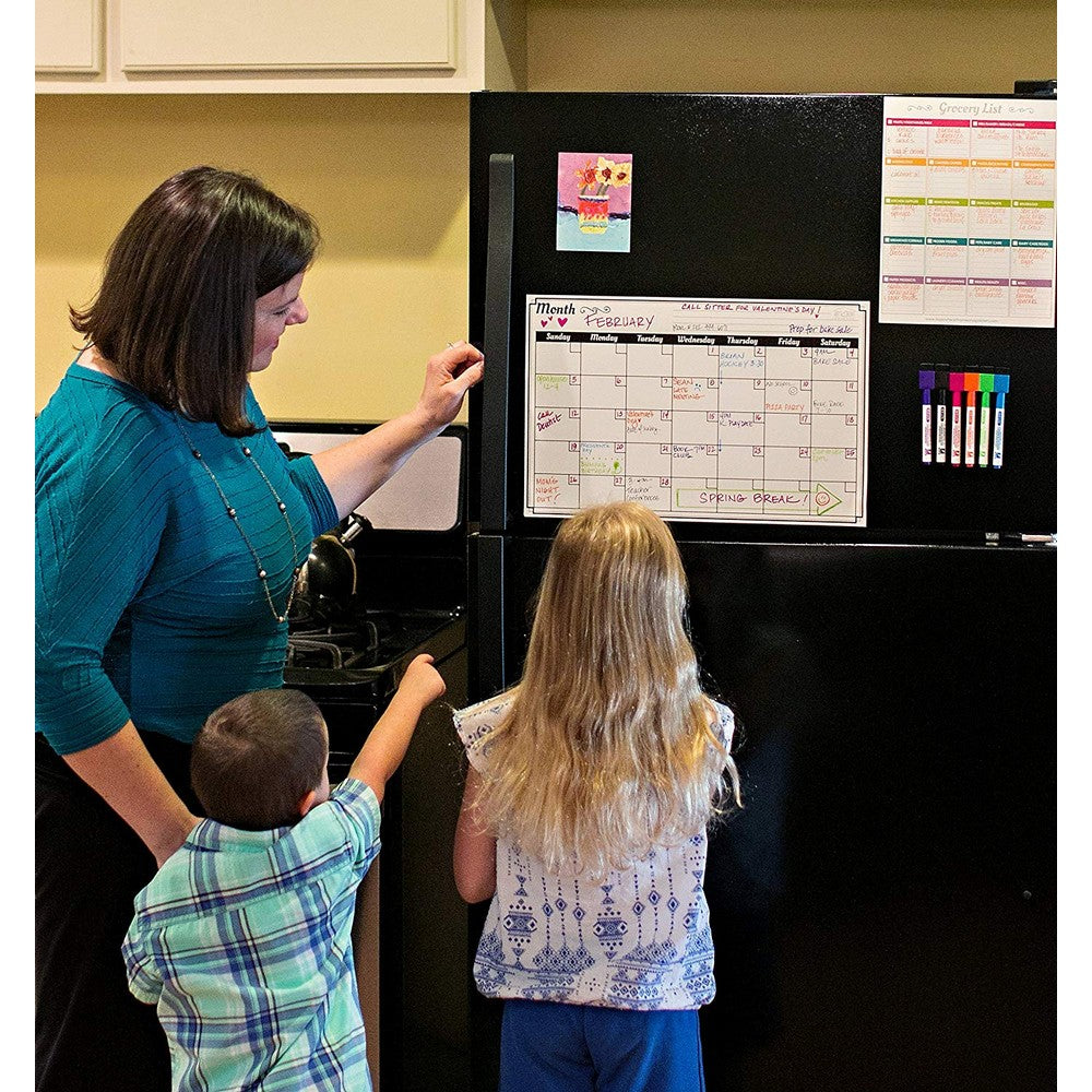 2X Magnetic Fridge Calendars