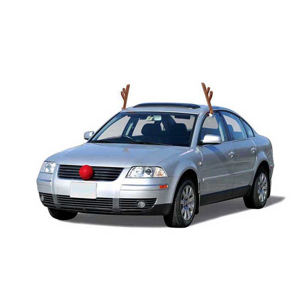 Christmas Car Reindeer Antlers Decoration Car Christmas Decoration Christmas Tree Reindeer Antlers Christmas Crutch Car Decoration