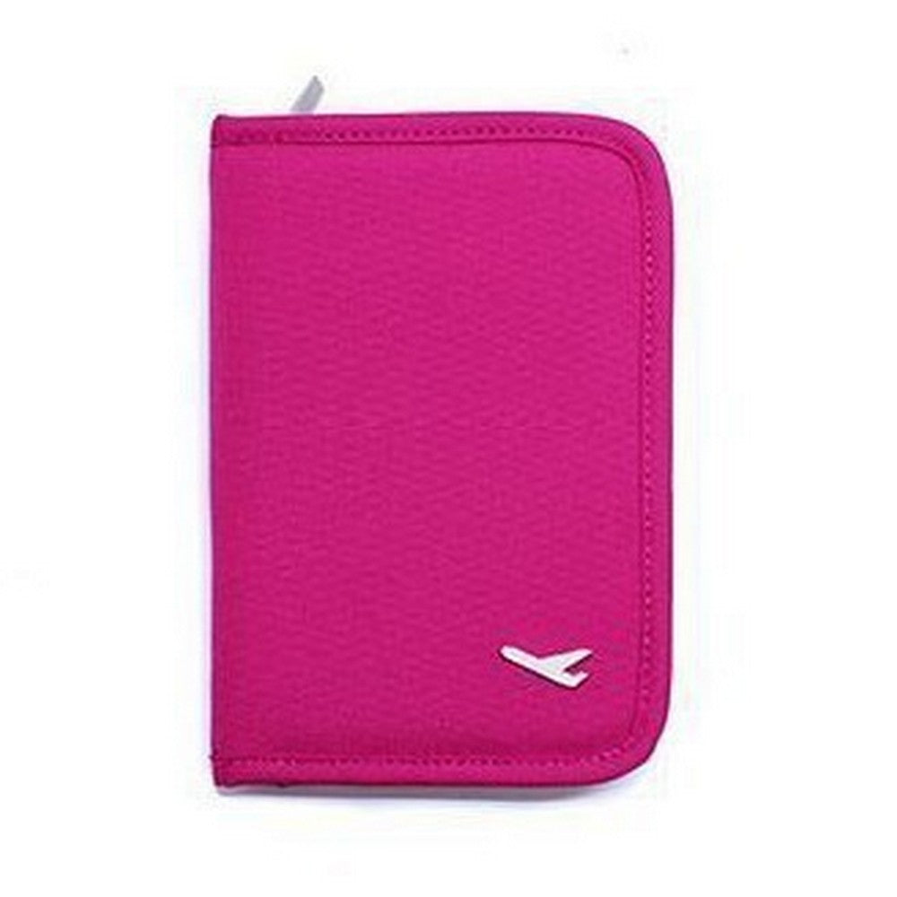 Travel Document Organiser Rose Red