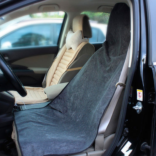 Post Workout Towel Car Seat Cover Black