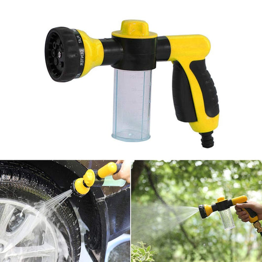 High Pressure Car Foam Washer Car Foam Sprayer Hose Nozzle Yellow