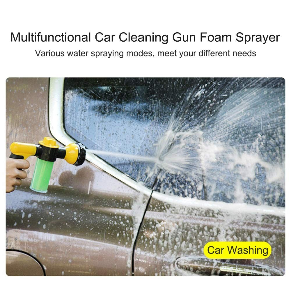 High Pressure Car Foam Washer Car Foam Sprayer Hose Nozzle Yellow