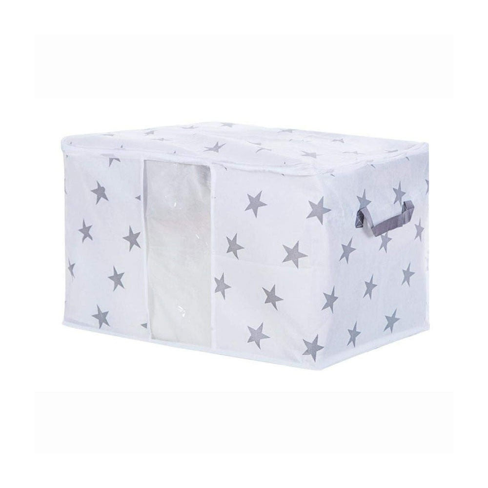 2X Bedding Blanket Storage Bags-Star and Dot