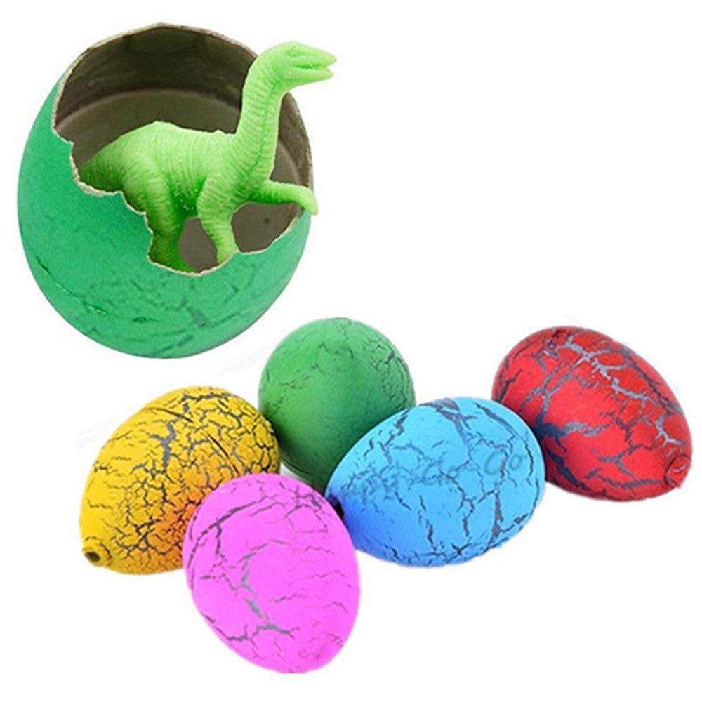 6X Novelty Toys Magic Crack Dino Eggs