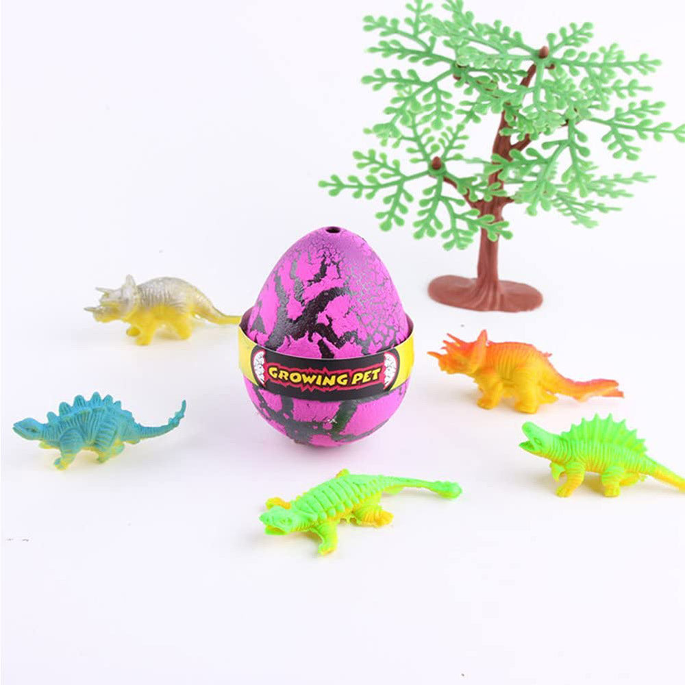 6X Novelty Toys Magic Crack Dino Eggs