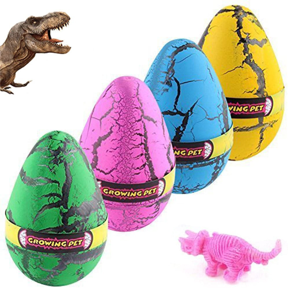 6X Novelty Toys Magic Crack Dino Eggs