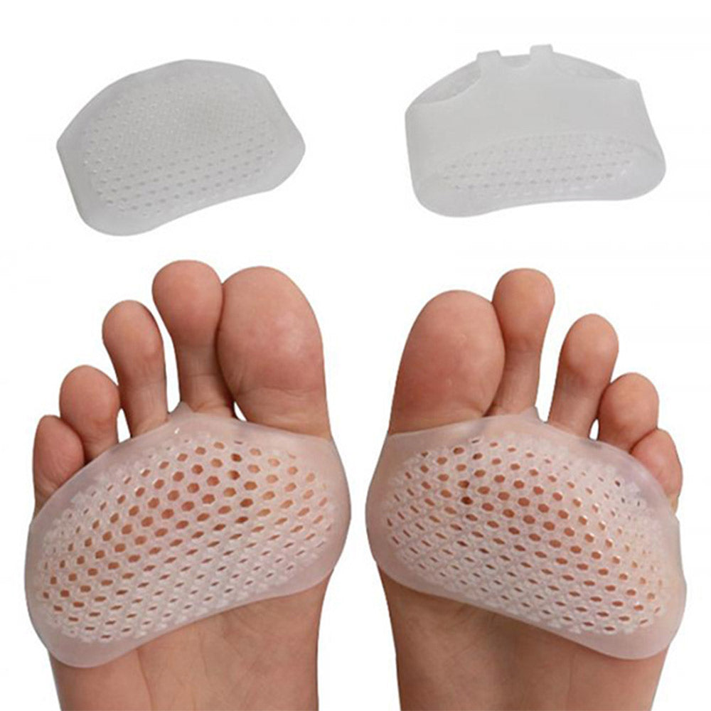 Two Pairs of Health Breathable Metatarsal Silicone Pads