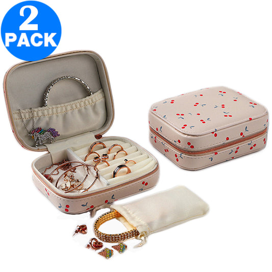 2 X Travel Jewellery Case Organiser Style 2