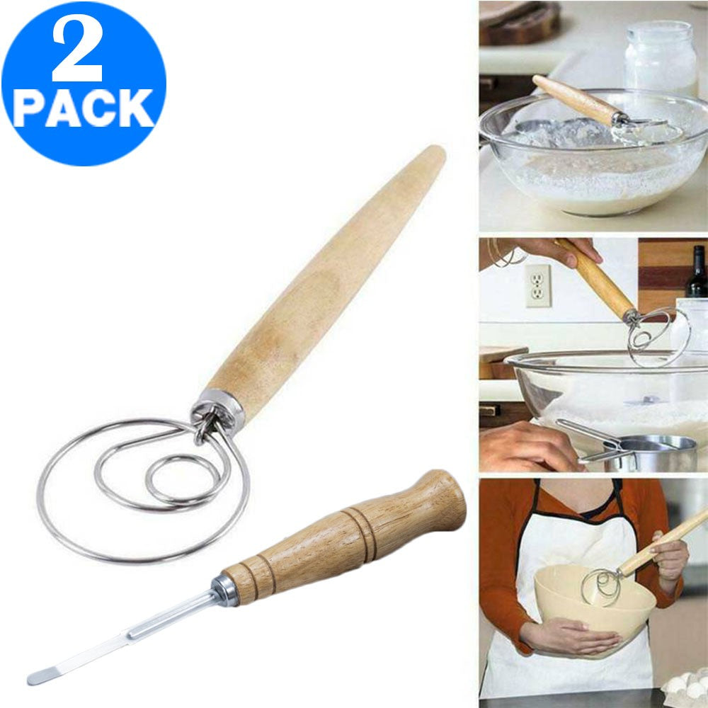 Stainless Steel Bread Lame Hand Crafted Bread Dough Slashing Tool Dough Whisk