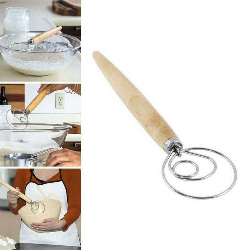 Stainless Steel Bread Lame Hand Crafted Bread Dough Slashing Tool Dough Whisk