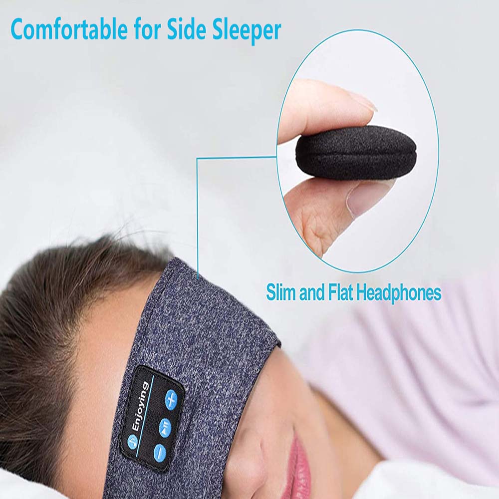 Wireless Sleeping Headphones Sports Headband Music Bluetooth Headphones Eye Mask