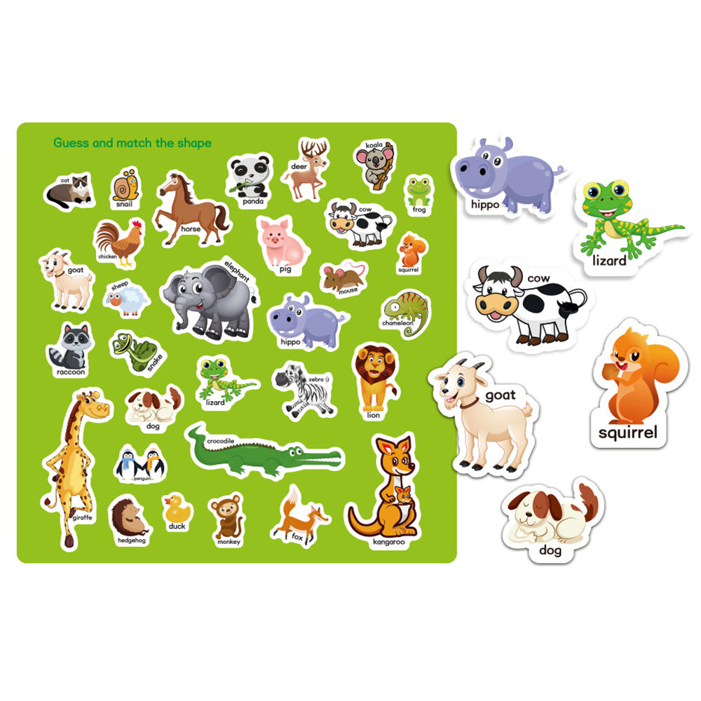 3Pcs Reusable Early Learning for Kids Educational Stickers Book