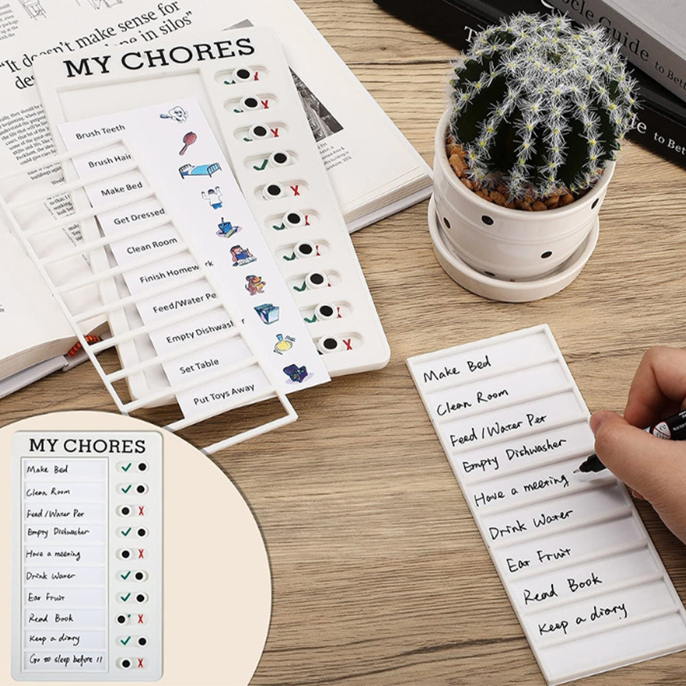 My Chores Chart Memo Board Daily Affairs Checklist