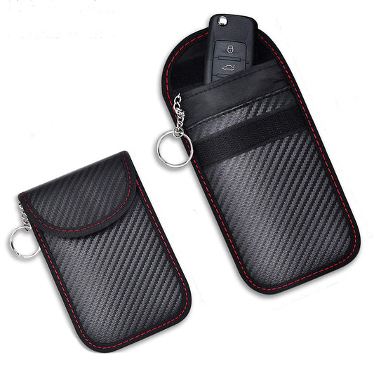 2X Car Key RFID Signal Blocker Bag Anti Theft Pouch