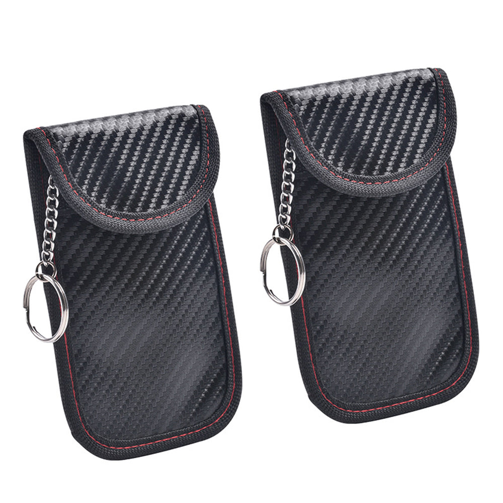 2X Car Key RFID Signal Blocker Bag Anti Theft Pouch