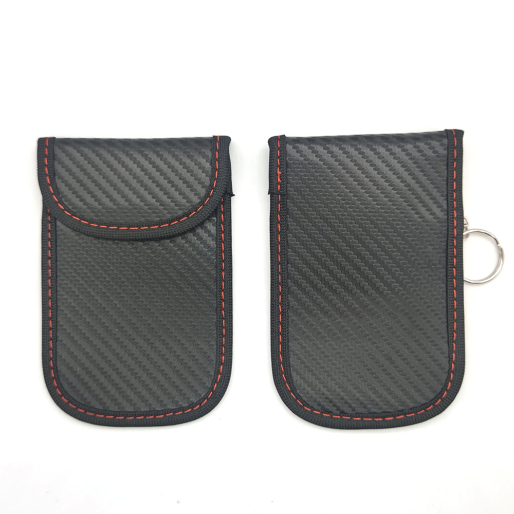 2X Car Key RFID Signal Blocker Bag Anti Theft Pouch