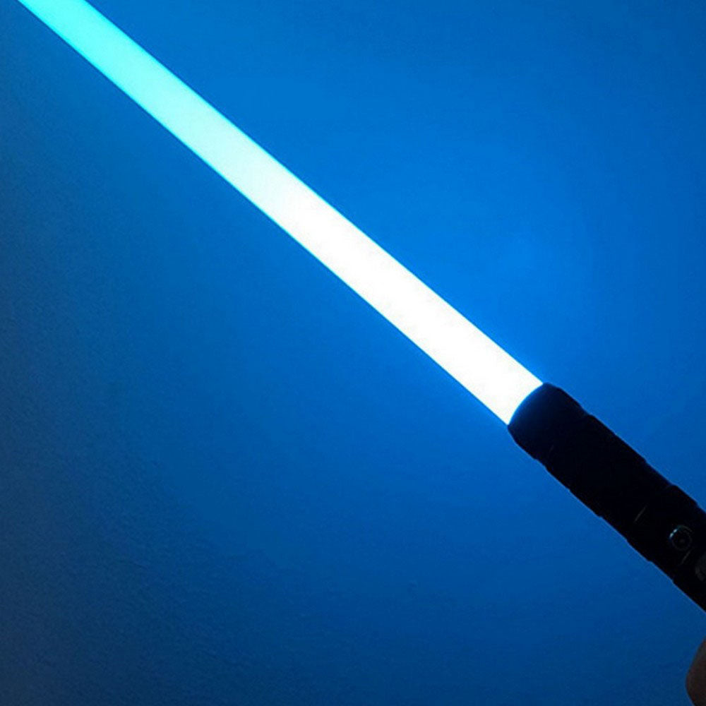 RGB Light Up Laser Sword Toy Motion Sensitive Sound Effects Light Up Saber